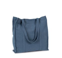 Saco de compras de tecido tecido à mão