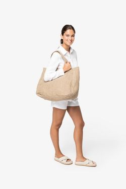 Bolsa de compras de yute