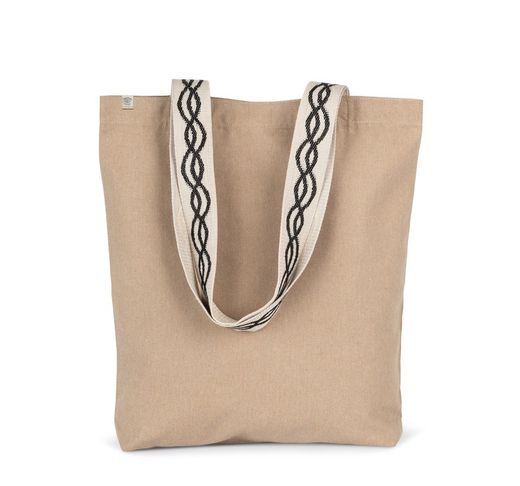 Recycelte Shoppingtasche mit flachem Boden