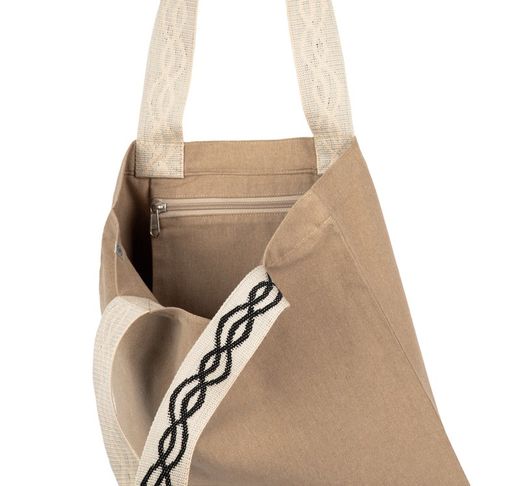 Recycelte Shoppingtasche mit flachem Boden