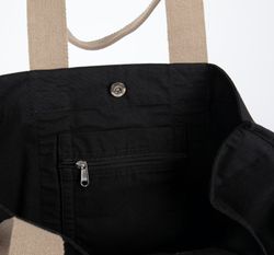 Grande shopping bag riciclata a soffietto