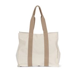 Grande shopping bag riciclata a soffietto