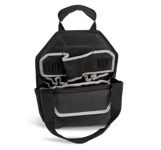 Bolsa de herramientas adaptable a escaleras portátiles