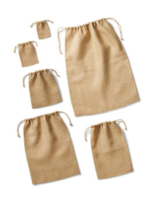 Jute Drawstring Bag