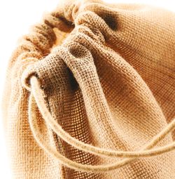 Jute Drawstring Bag