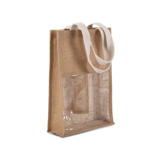 Jutetasche für Flaschen