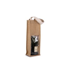 Jutetasche für Flaschen