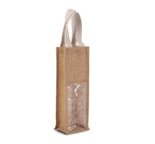 Jutetasche für Flaschen