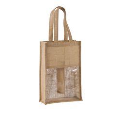 Jutetasche für Flaschen