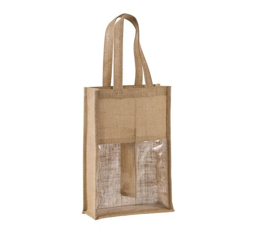 Jutetasche für Flaschen