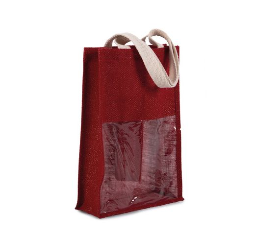 Jutetasche für Flaschen