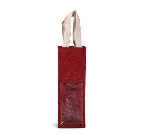Jutetasche für Flaschen