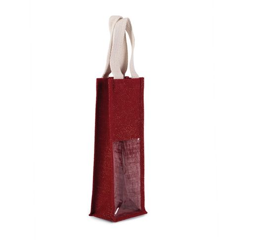 Jutetasche für Flaschen