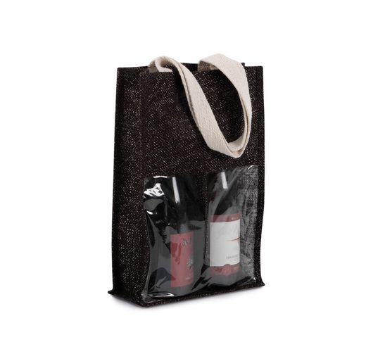 Jutetasche für Flaschen