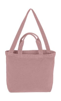 Doppelgriff-Tasche mit Reißverschluss