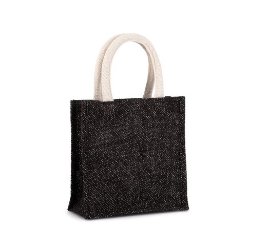 Jutetasche im Cabas-Stil Klein