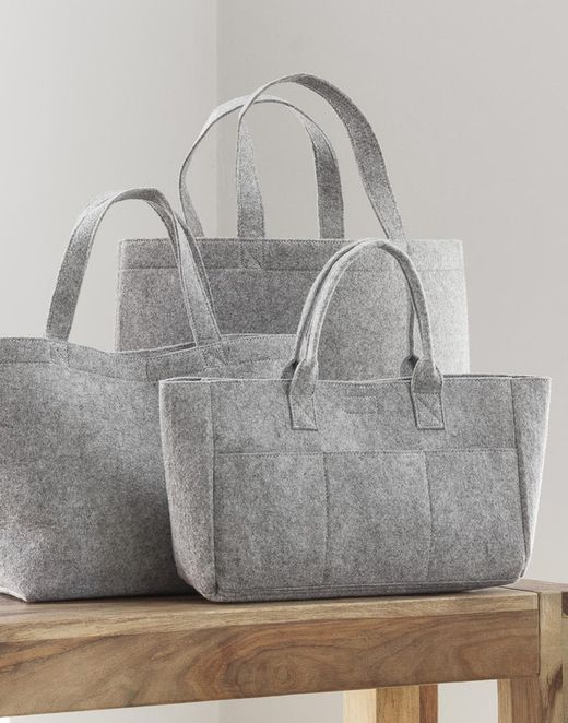 Bolsa grande de fieltro