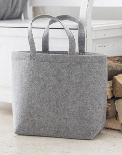 Bolsa grande de fieltro