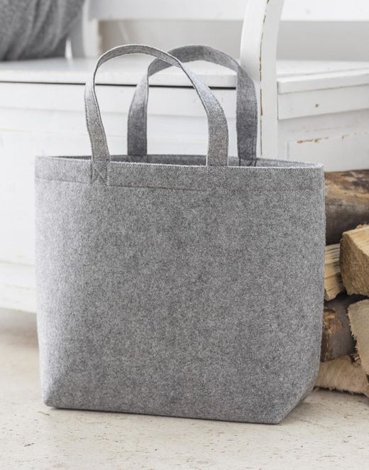 Bolsa grande de fieltro