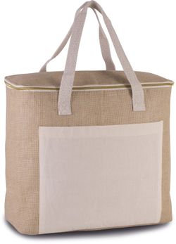 Bolsa isotérmica de yute - modelo grande
