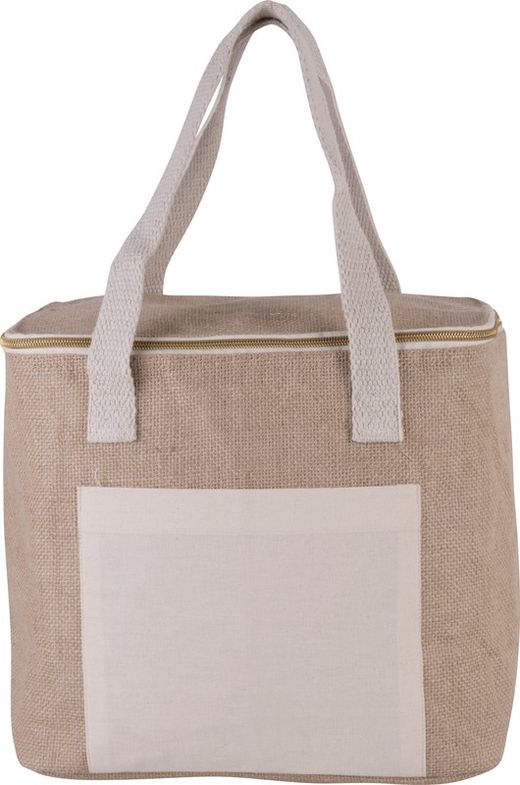 Jute isolierte Tasche - mittleres Modell
