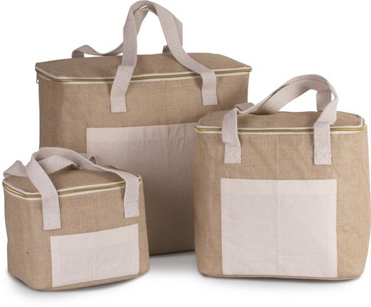 Jute isolierte Tasche - kleines Modell