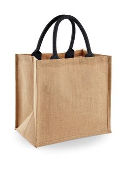 Jute Midi Tasche