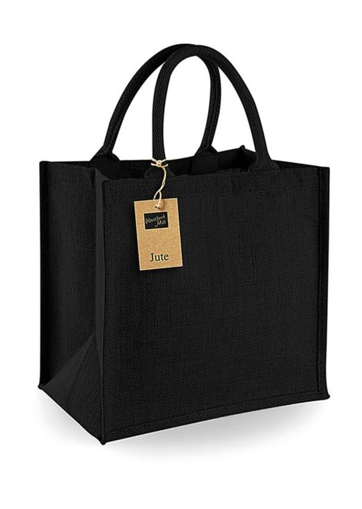 Jute Midi Tasche