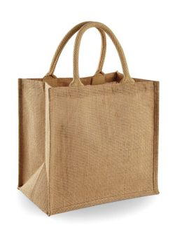 Jute Midi Tasche