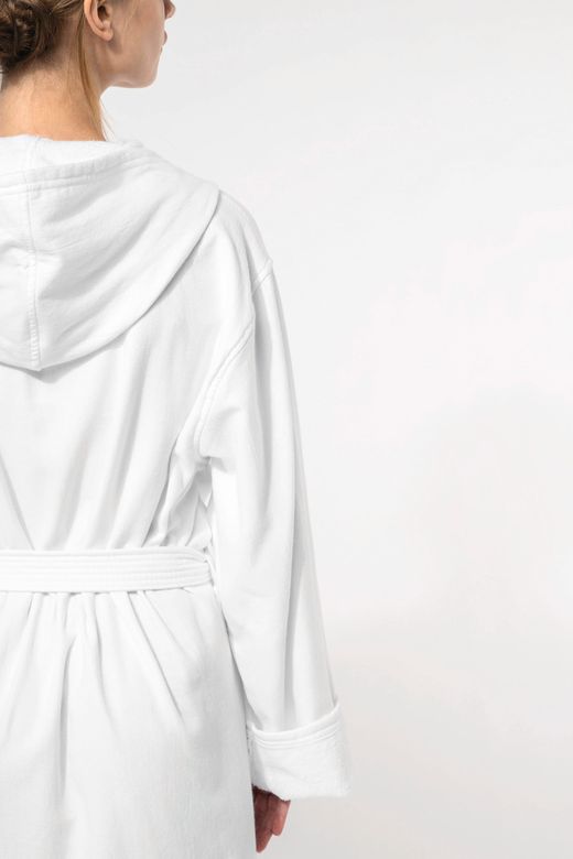 Peignoir de bain à capuche Bio