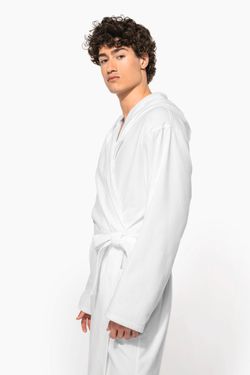 Peignoir de bain à capuche Bio