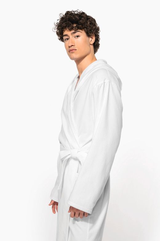 Peignoir de bain à capuche Bio