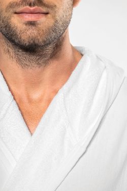 Peignoir de bain à capuche Bio