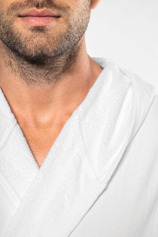 Peignoir de bain à capuche Bio