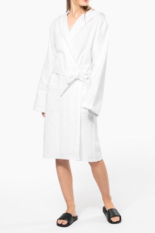 Peignoir de bain à capuche Bio