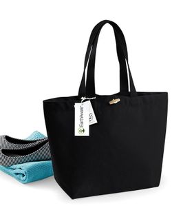 Bolsa orgánica EarthAware™ asa larga