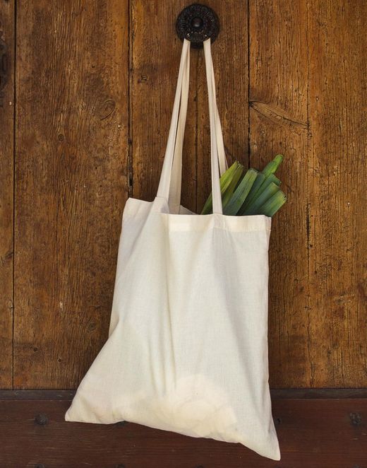 Beliebte Bio-Tasche mit langem Griff