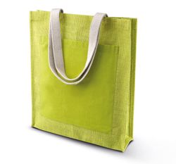 Jute-Einkaufstasche