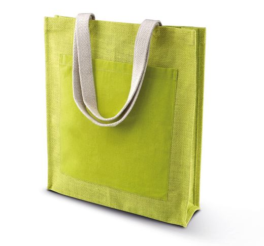 Jute-Einkaufstasche