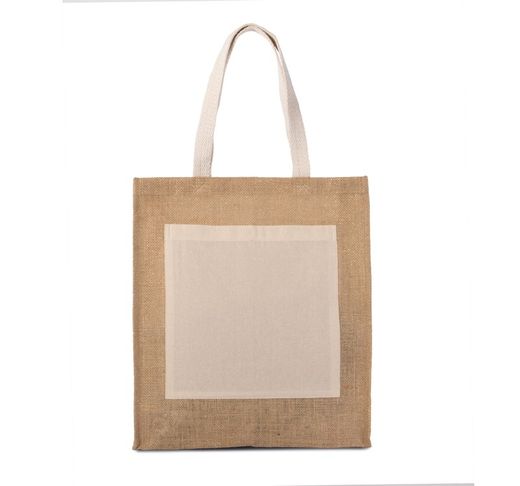 Jute-Einkaufstasche