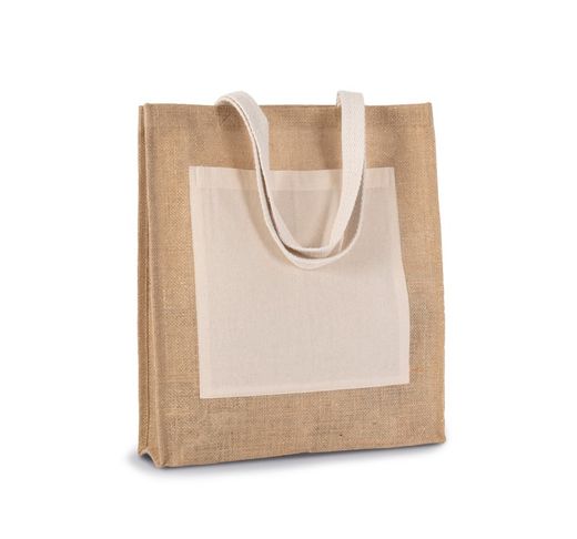 Jute-Einkaufstasche