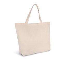 Bolsa shopper extragrande de algodón