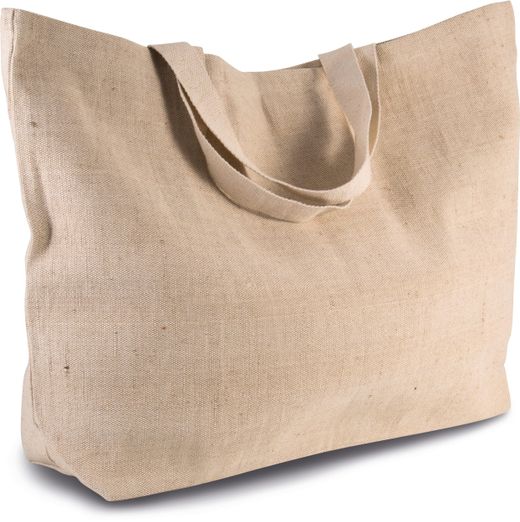 Große Shopping-Beuteltasche mit rustikalem Look