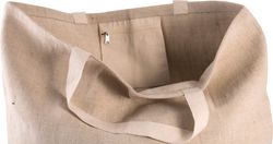 Große Shopping-Beuteltasche mit rustikalem Look