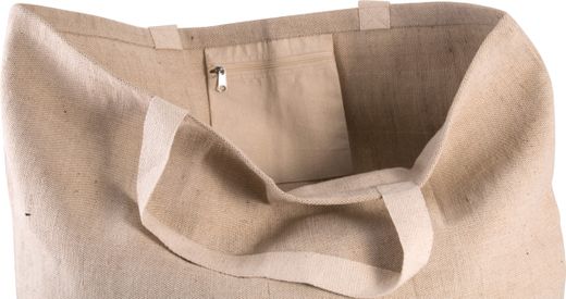 Große Shopping-Beuteltasche mit rustikalem Look