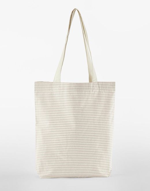 Sac cabas rayé en coton biologique