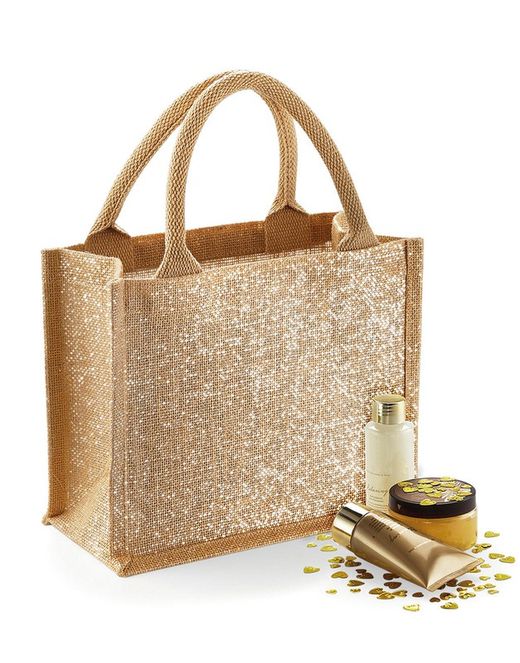 Jute Mini Gift Bag