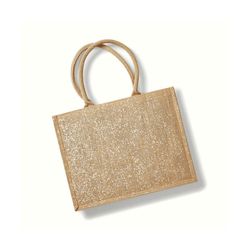 Shimmer jute bag