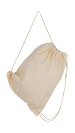 Bolsa/Mochila Drawstring algodón de lona Baby