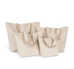 Bolsas de compras de fuelle, disponibles en distintos tamaños